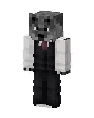 Black Goth Boy Minecraft skin
