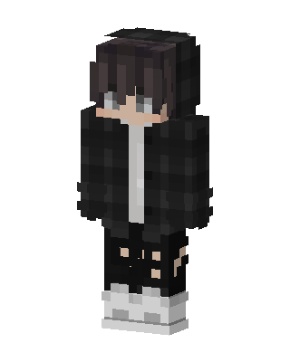 Shadow Hoodie skin, 3D preview