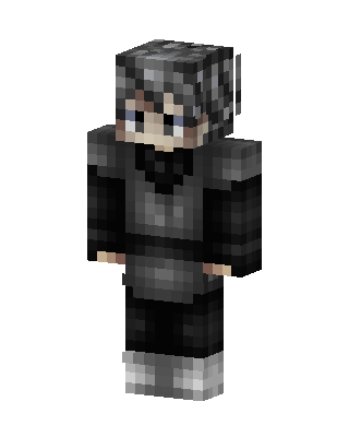 Shadow Hoodie skin, 3D preview