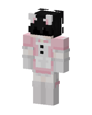 Bunny Maid skin, 3D preview