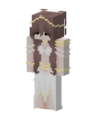Golden Goddess skin, 3D preview