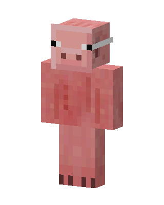Pig Man skin, 3D preview