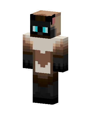 Siamese Cat Minecraft skin
