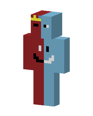 Split Crown Duo skin, 3D preview