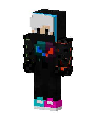 Black Hoodie Boy Minecraft e-boy skin