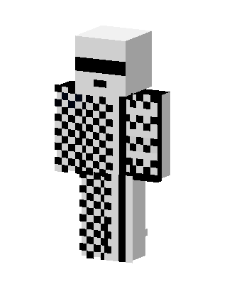 White Emo Minecraft white skin