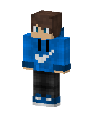 Blue Player Boy Minecraft blue skin