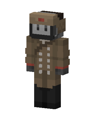 Soviet Soldier skin, 3D preview