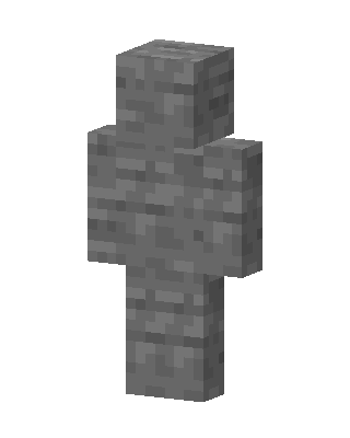 Gray Mob skin, 3D preview