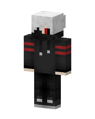 Ken Kaneki skin, 3D preview