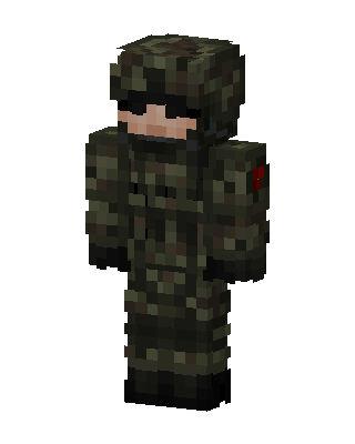 Camo Soldier Minecraft skin