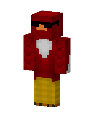 Red Minecraft skin