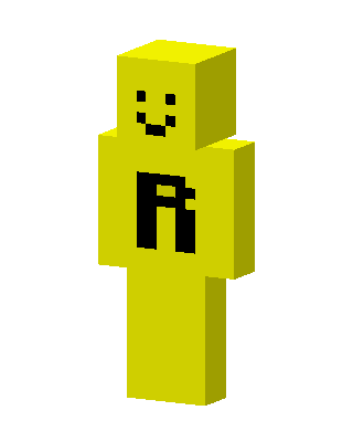 Smiley Yellow skin, 3D preview