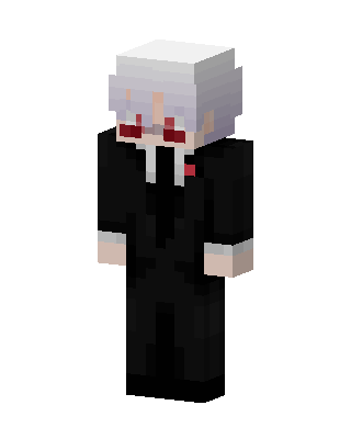 Black Villain Boy Minecraft black skin