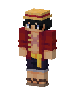 Monkey D. Luffy Minecraft skin