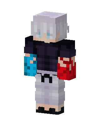 Gojo Satoru skin, 3D preview