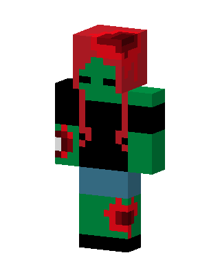 Green Villain Girl Minecraft skin