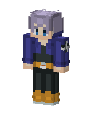 Future Trunks skin, 3D preview