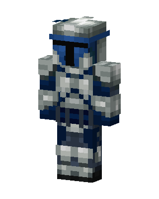 Clone Trooper skin, 3D preview