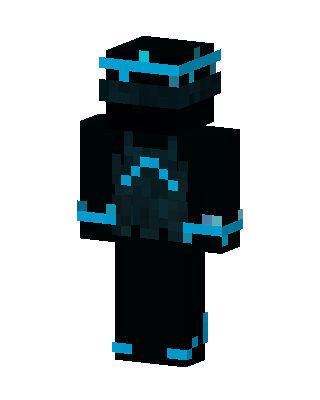 Cyber Warden skin, 3D preview