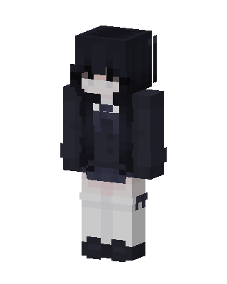 Dark Sailor Girl Minecraft skin