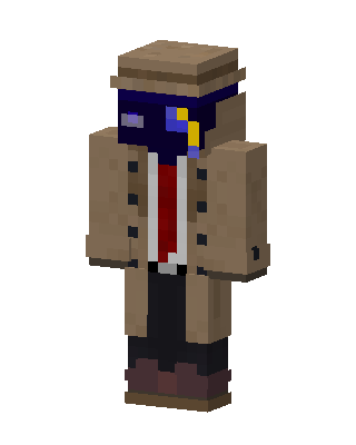 Trench Coat Detective Minecraft skin