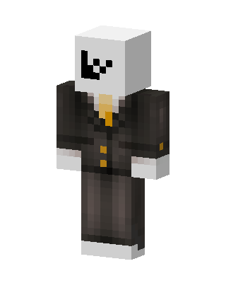 Glitch Suit skin, 3D preview