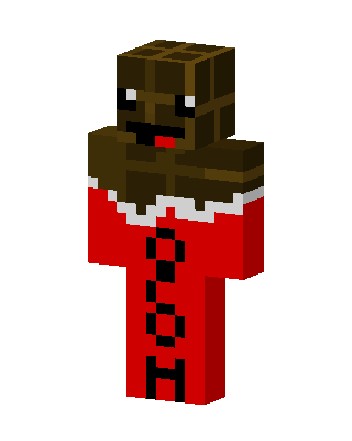 Chocolate Bar skin, 3D preview