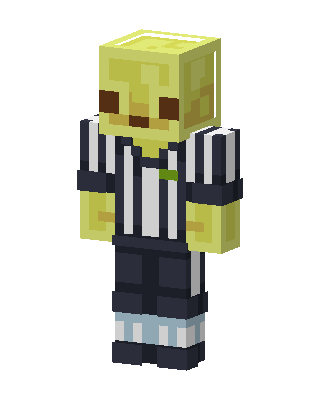Slime Referee skin, 3D preview