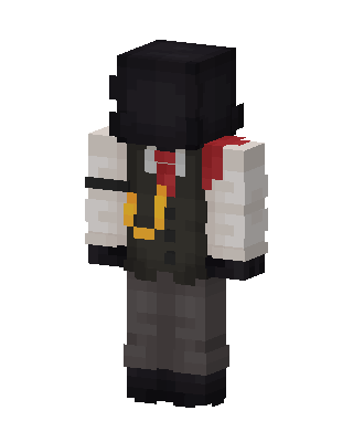 Dapper Gentleman skin, 3D preview
