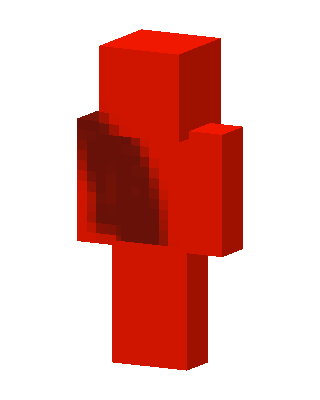 Red Mob skin, 3D preview