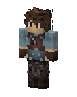 Rugged Adventurer skin, 3D preview