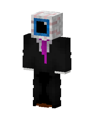 Suited Eyeball skin, 3D preview