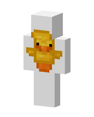 Rubber Duck skin, 3D preview