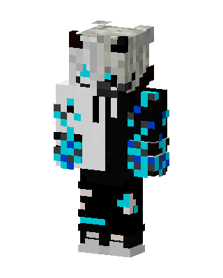 Frost Wolf skin, 3D preview