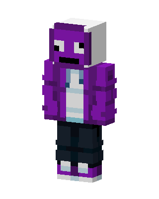 Grimace Minecraft e-boy skin