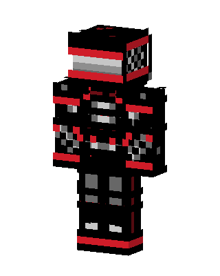 Crimson Circuit skin, 3D preview
