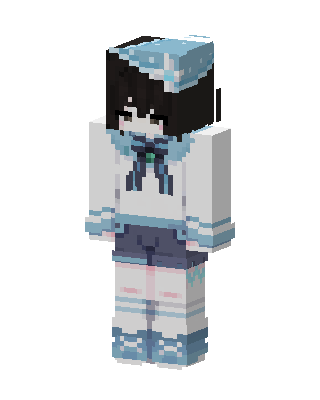 Sailor Frost skin, 3D preview