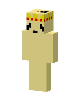 Crowned Dough skin, 3D preview