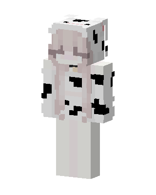 Cow Girl Minecraft skin