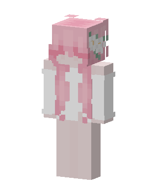 Pink Blossom skin, 3D preview