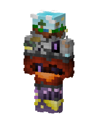 Terrarium Golem skin, 3D preview