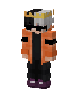 Orange King Minecraft skin