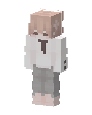 Cozy Tie Boy skin, 3D preview