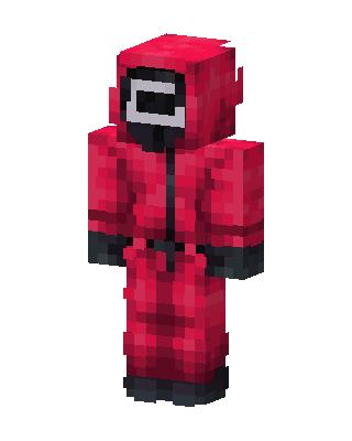 Red Gamer skin, 3D preview