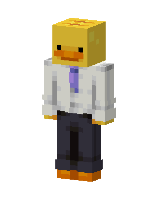 Duck Businessman Minecraft skin