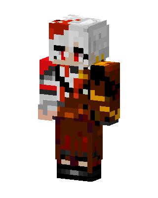 Brown Fighter Boy skin, 3D preview