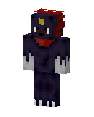 Dark Dragon skin, 3D preview