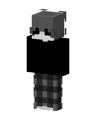 Plaid Pants Boy skin, 3D preview