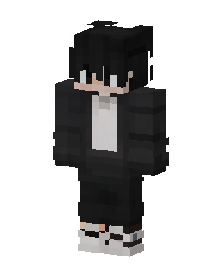 Dark Hoodie Boy Minecraft skin